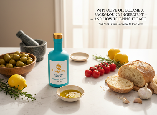 Why Olive Oil Became a Background Ingredient — and How to Bring It Back