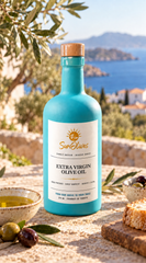 SunOlives EVOO Shot (375ml) — Single-Origin Aegean Extra Virgin Olive Oil
