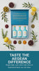 SunOlives Founders’ Edition — Limited Turquoise Gift Box | Olive Oil Tasting Set 3x100ml